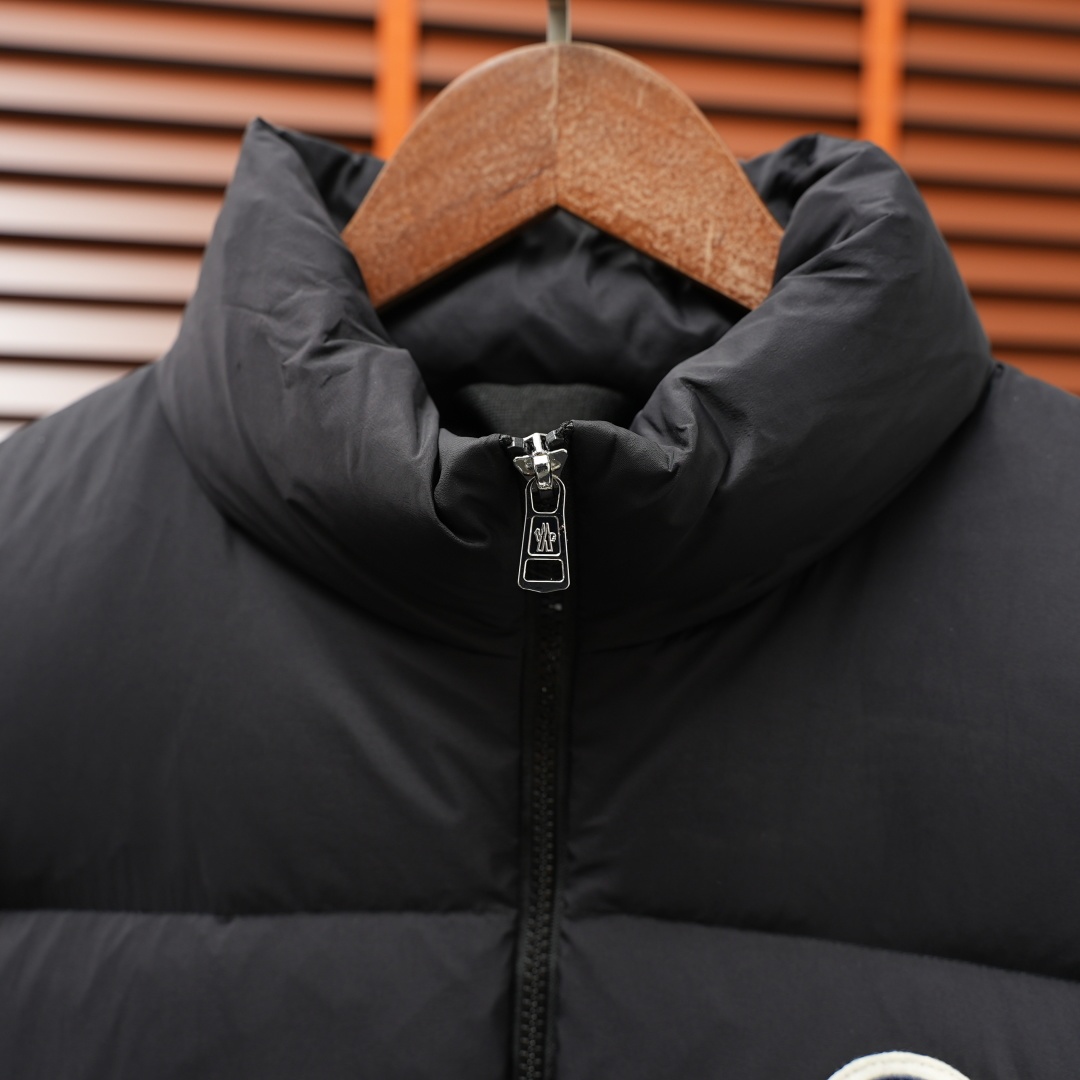 Moncler Down Vest — Black