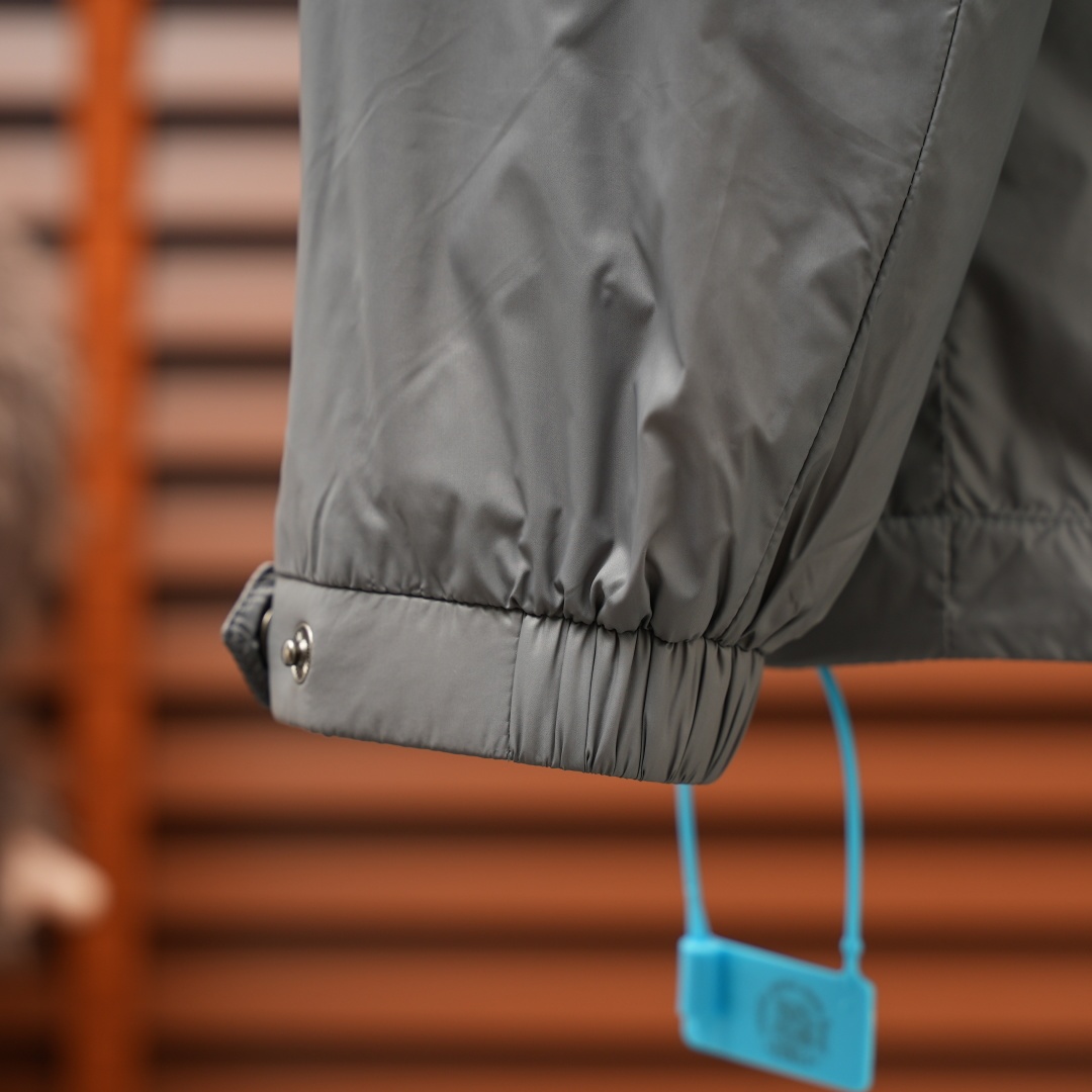 Prada Down Jacket — Grey