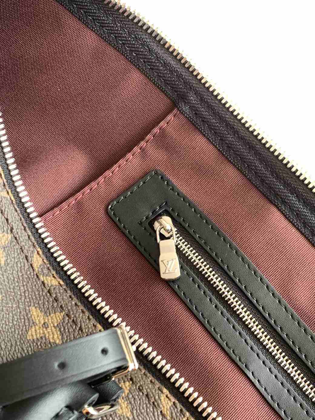 Louis Vuitton Keepall-Style Travel Duffel — M56714