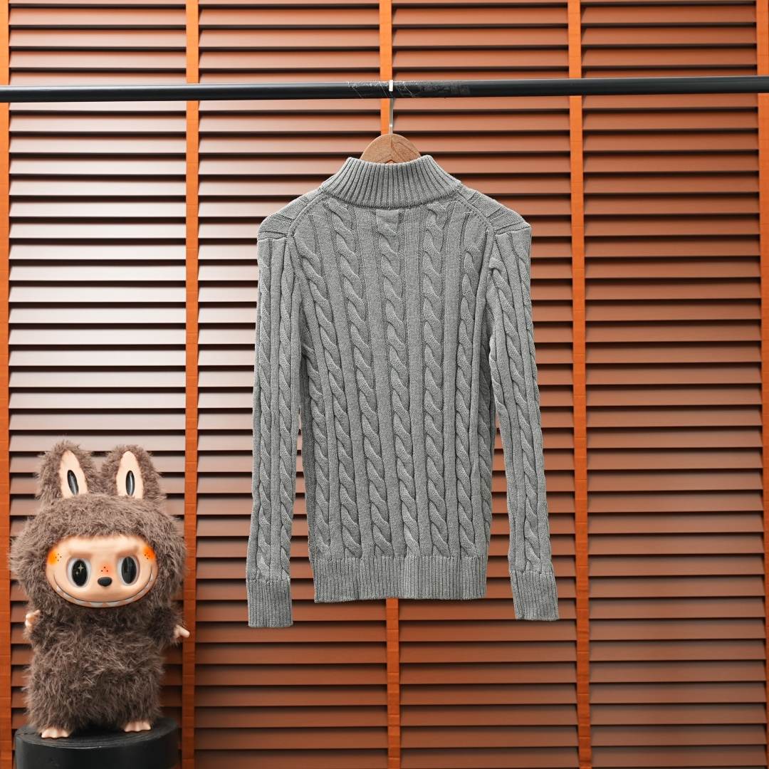Ralph Lauren Knit Top — Grey