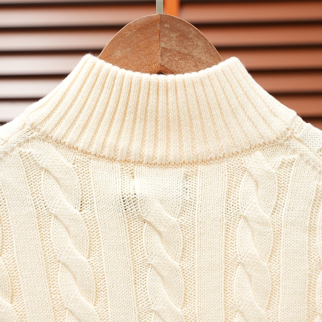 Ralph Lauren Knit Top — Off-White