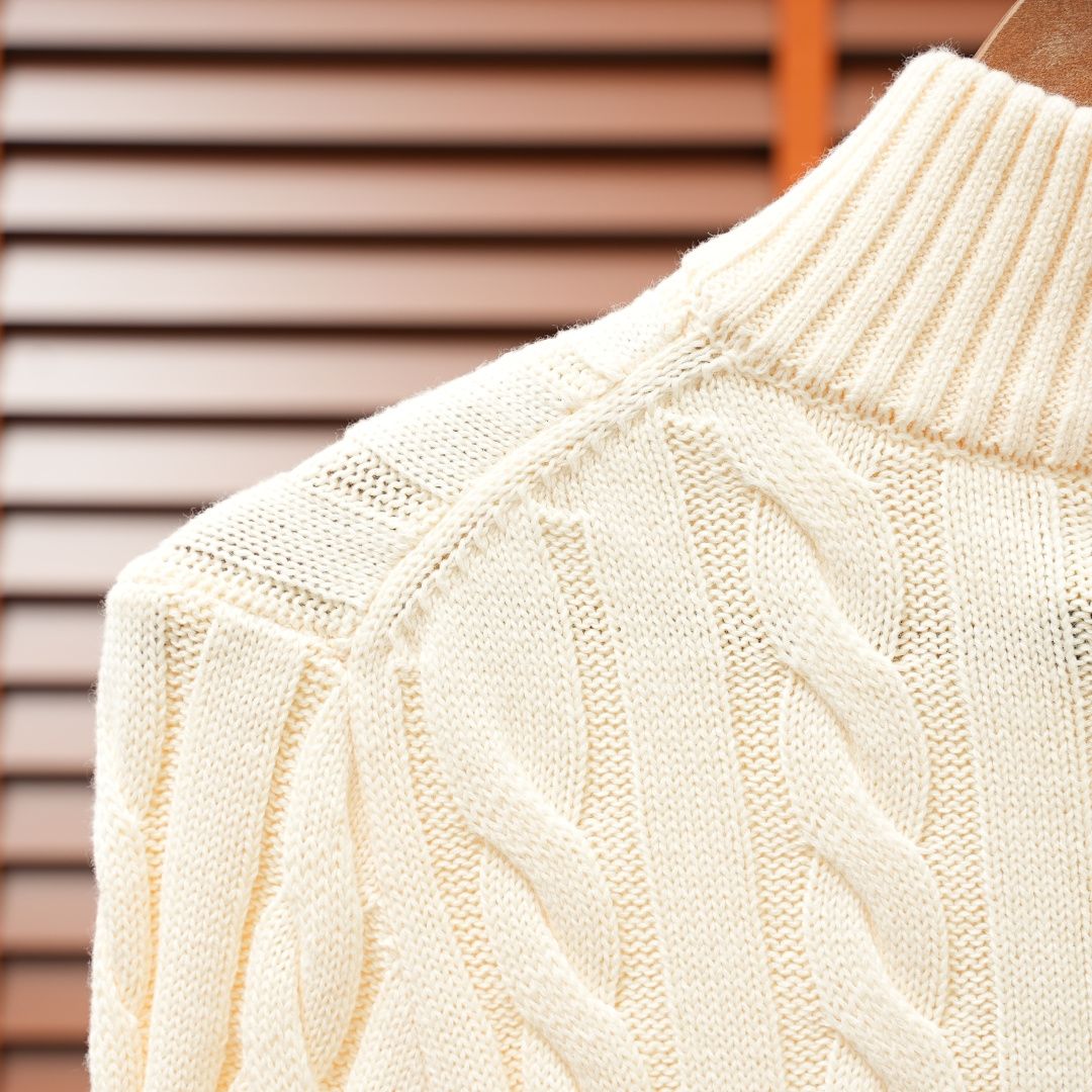 Ralph Lauren Knit Top — Off-White