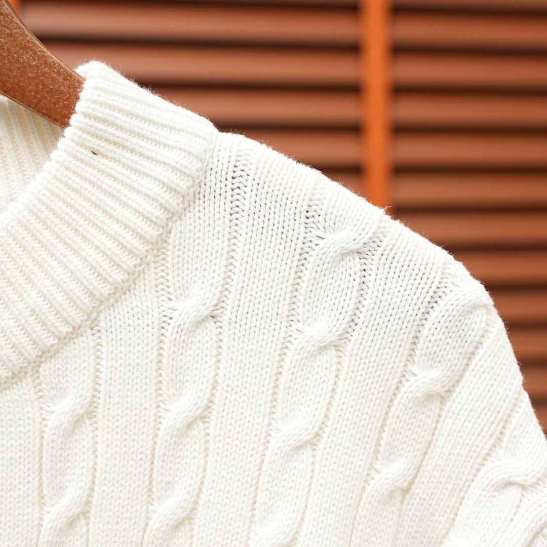 Ralph Lauren Knit Top 638 — White
