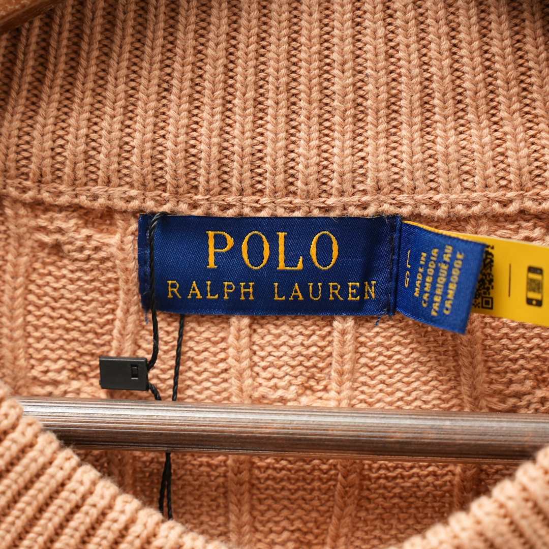 Ralph Lauren Knit Top 638 — Khaki