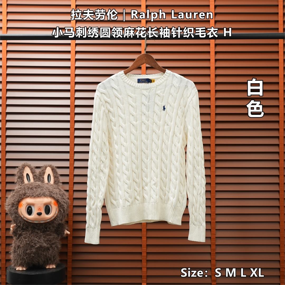 Ralph Lauren Knit Top — White