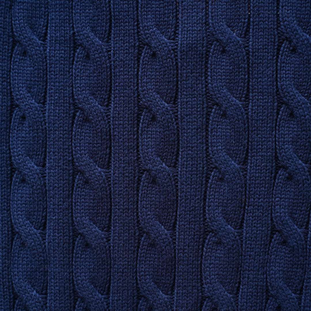 Ralph Lauren Knit Top — Navy