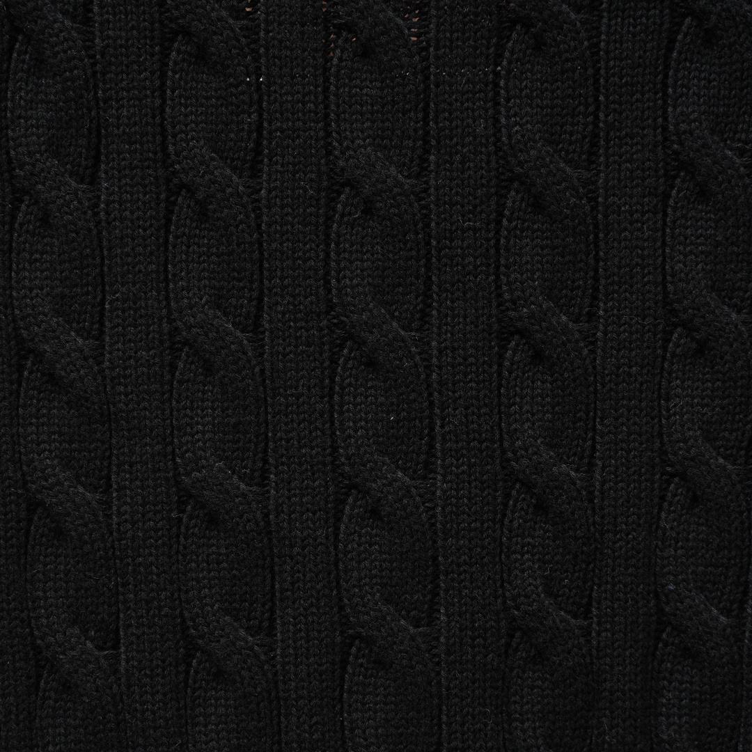 Ralph Lauren Knit Top — Black