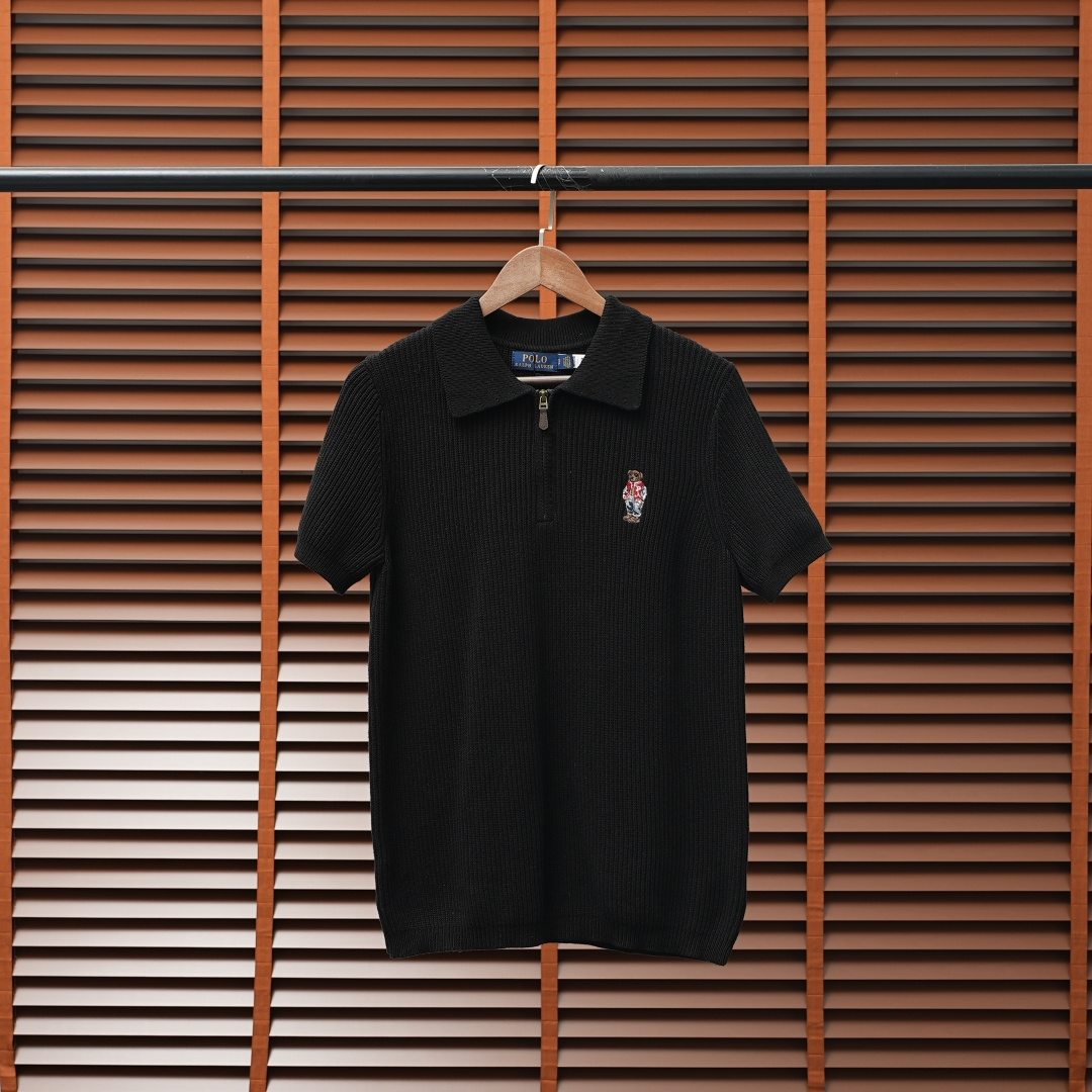 Ralph Lauren Knit Top — Black