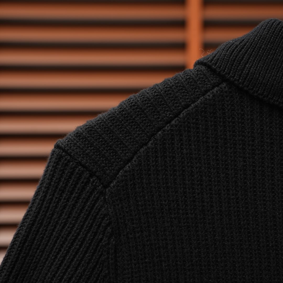 Ralph Lauren Knit Top — Black