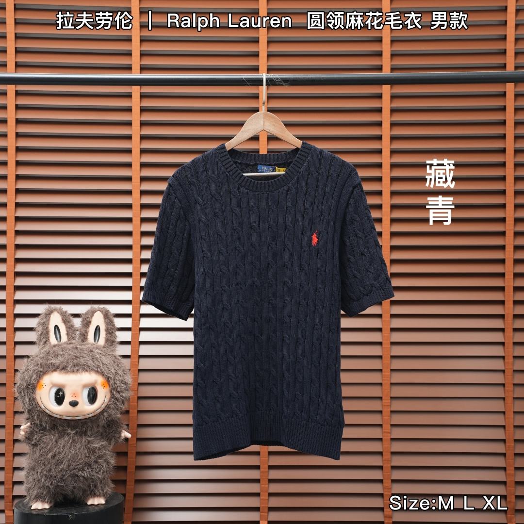 Ralph Lauren Knit Top โ Navy