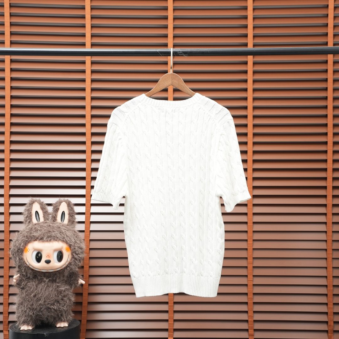 Ralph Lauren Knit Top — White