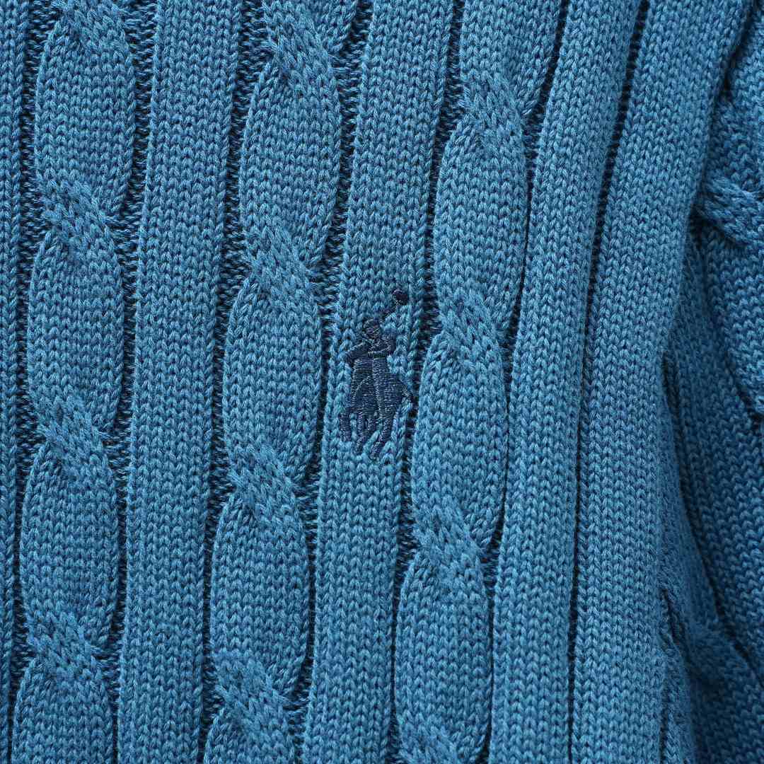 Ralph Lauren Knit Top — Blue