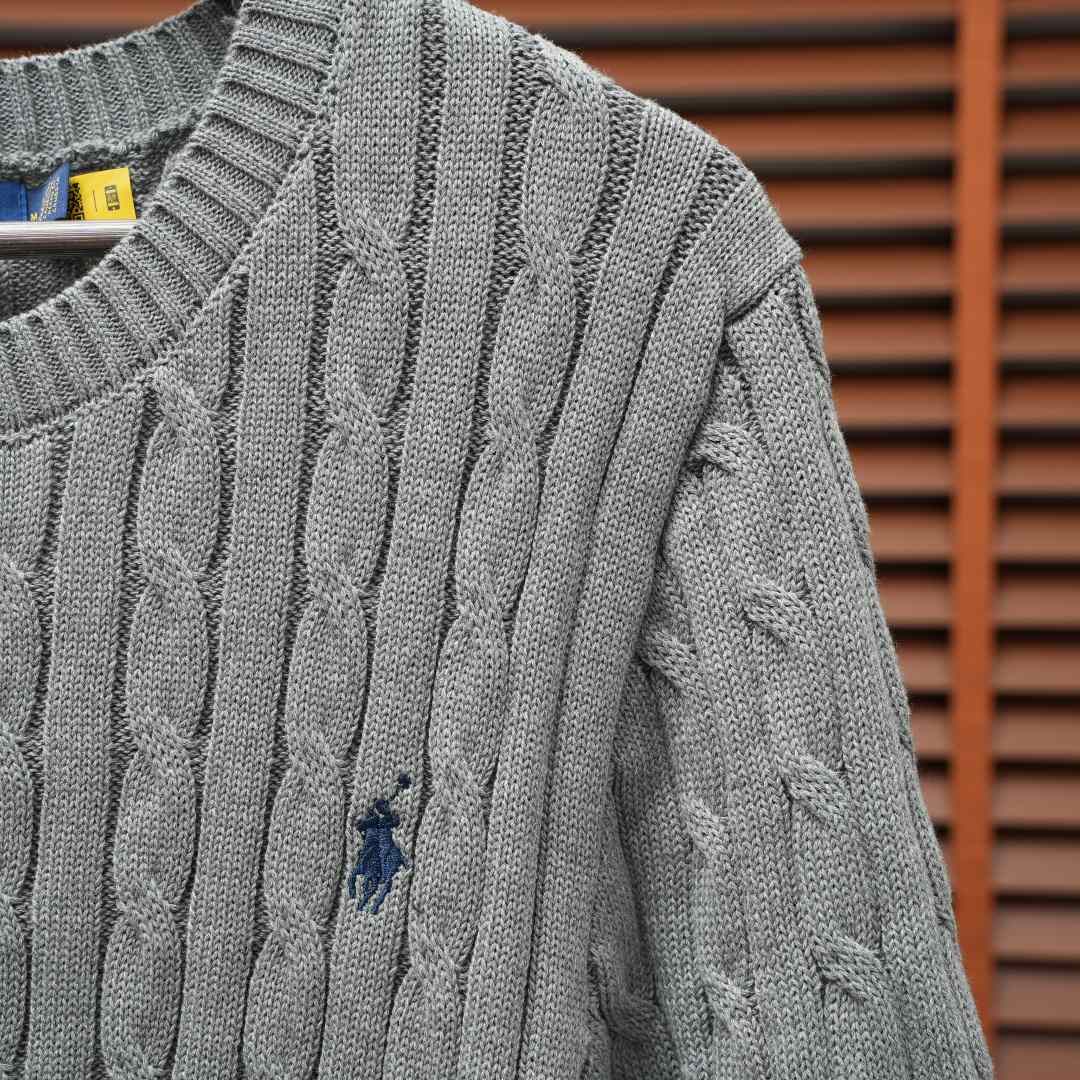 Ralph Lauren Knit Top — Grey