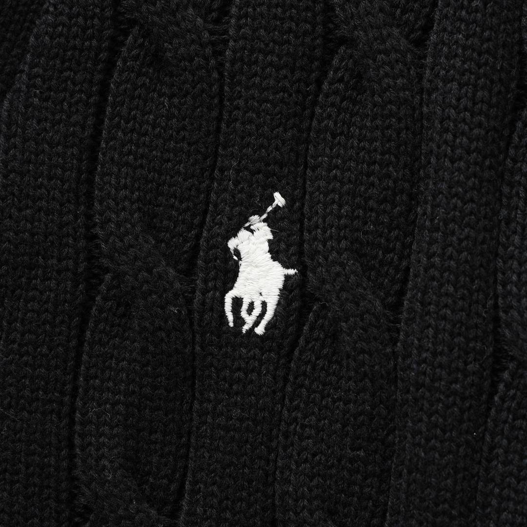 Ralph Lauren Knit Top — Black