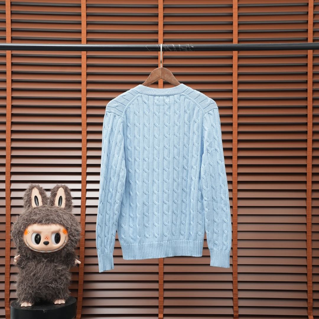 Ralph Lauren Knit Top — Blue