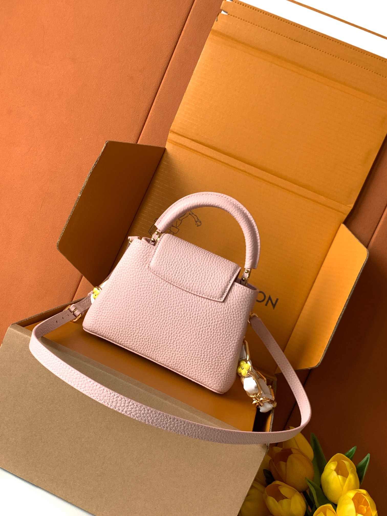 Louis Vuitton Capucines Mini Top-Handle Bag — M23363