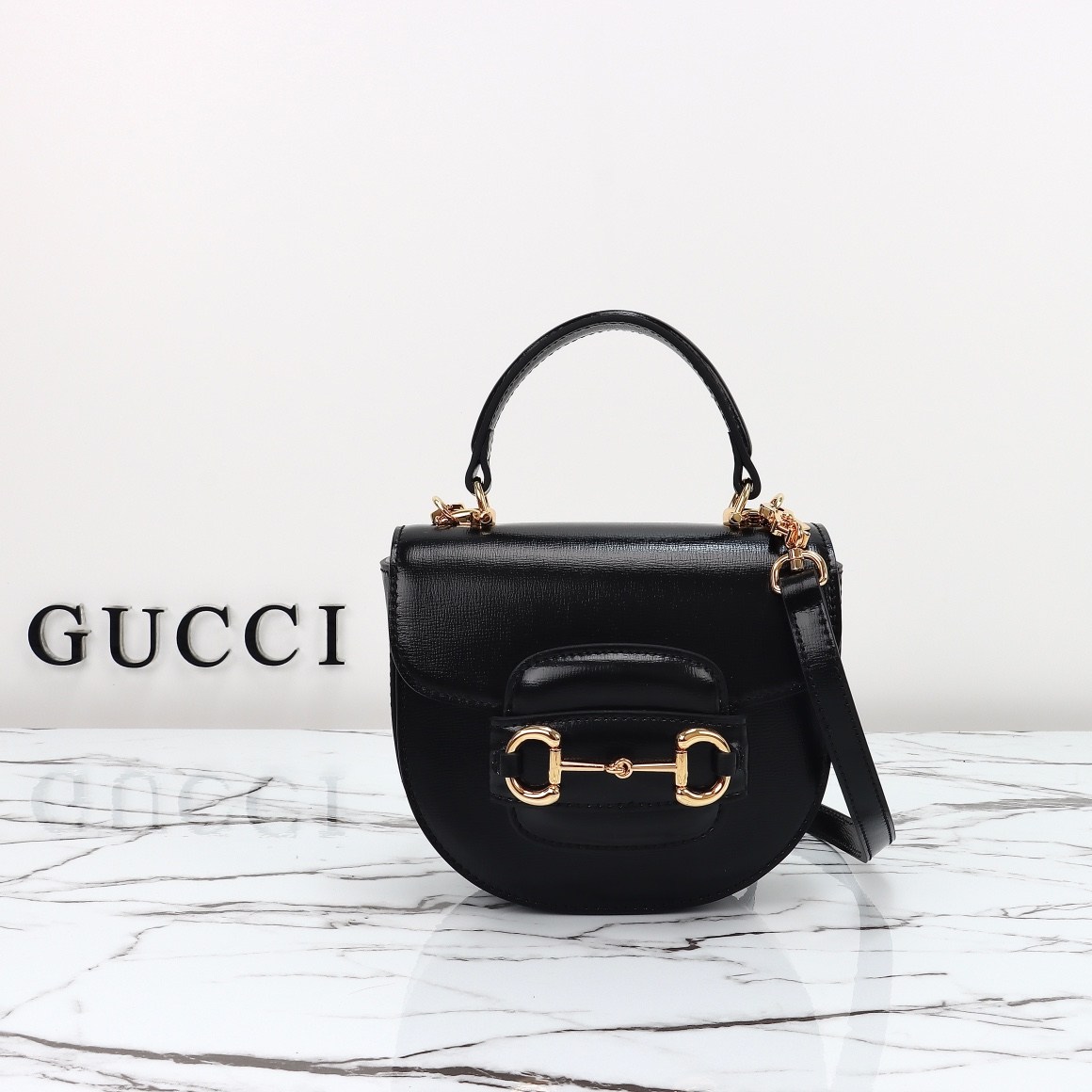 Gucci Horsebit-Detail Top-Handle Bag — 781387, Product 27849