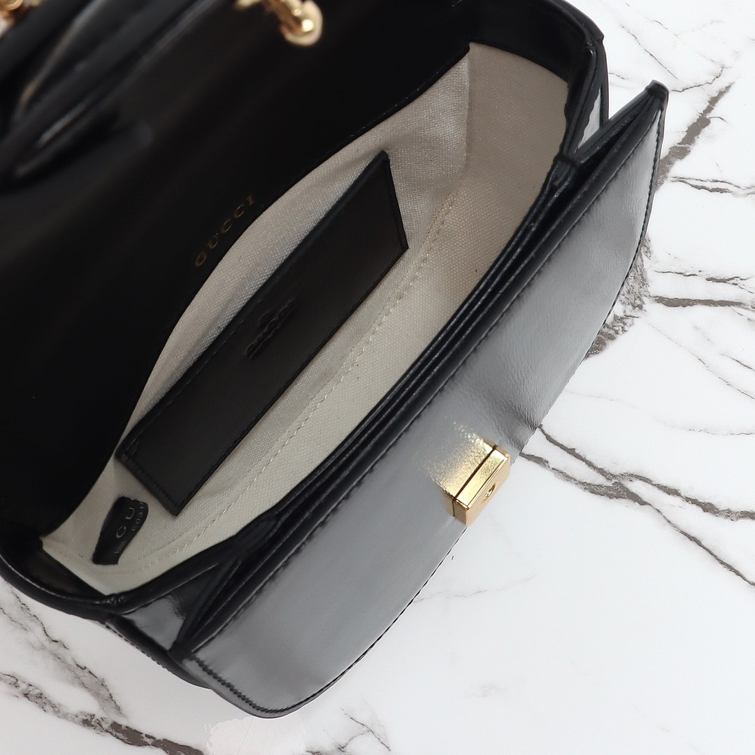 Gucci Horsebit-Detail Top-Handle Bag — 781387