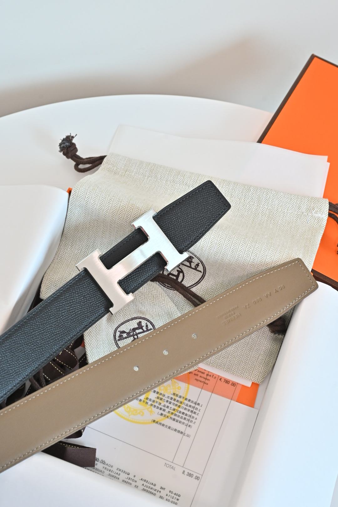 Hermes Belt – 38mm