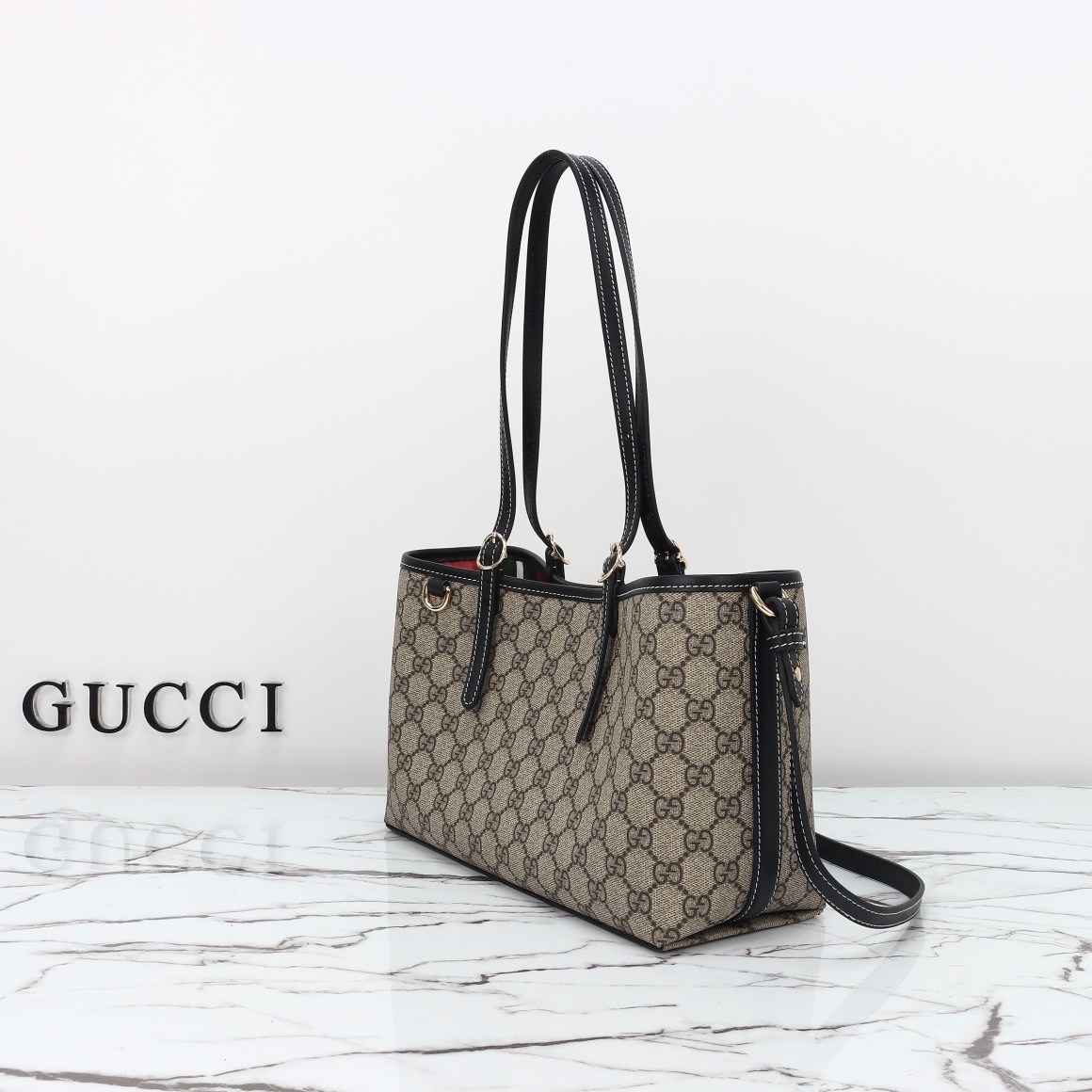 Gucci GG Emblem Tote Bag — 815214