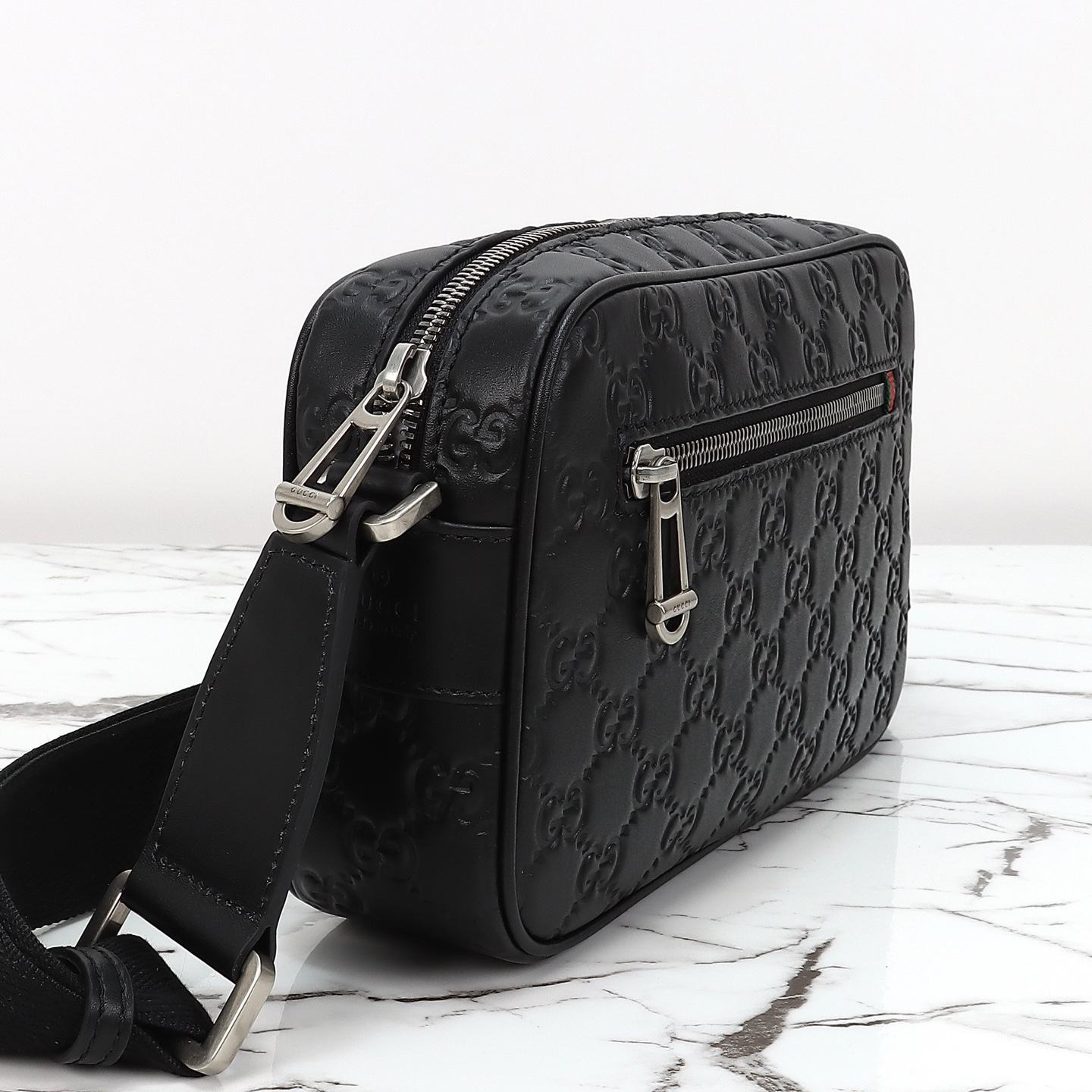 Gucci GG Emblem Small Crossbody Bag — 850242