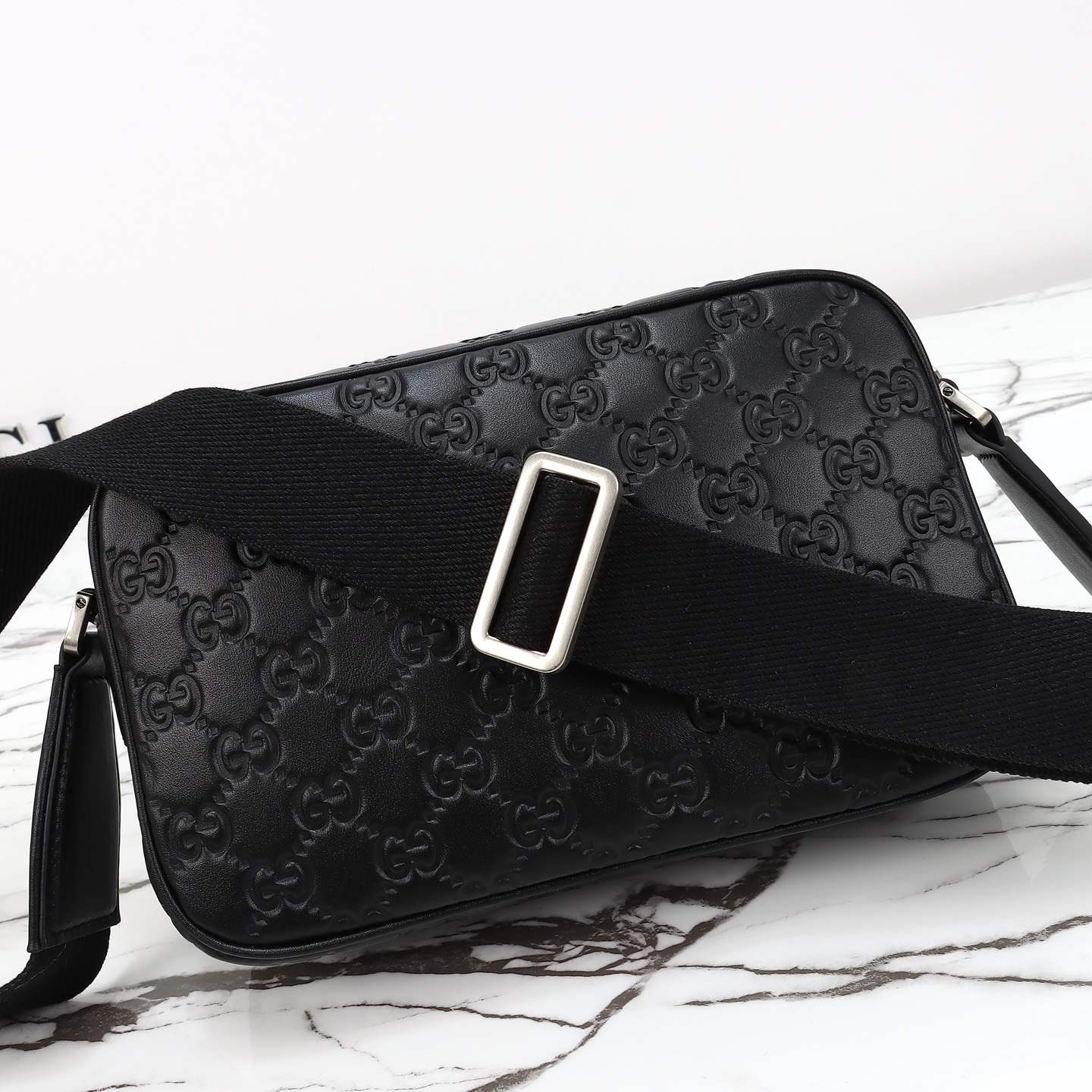 Gucci GG Emblem Small Crossbody Bag — 850242