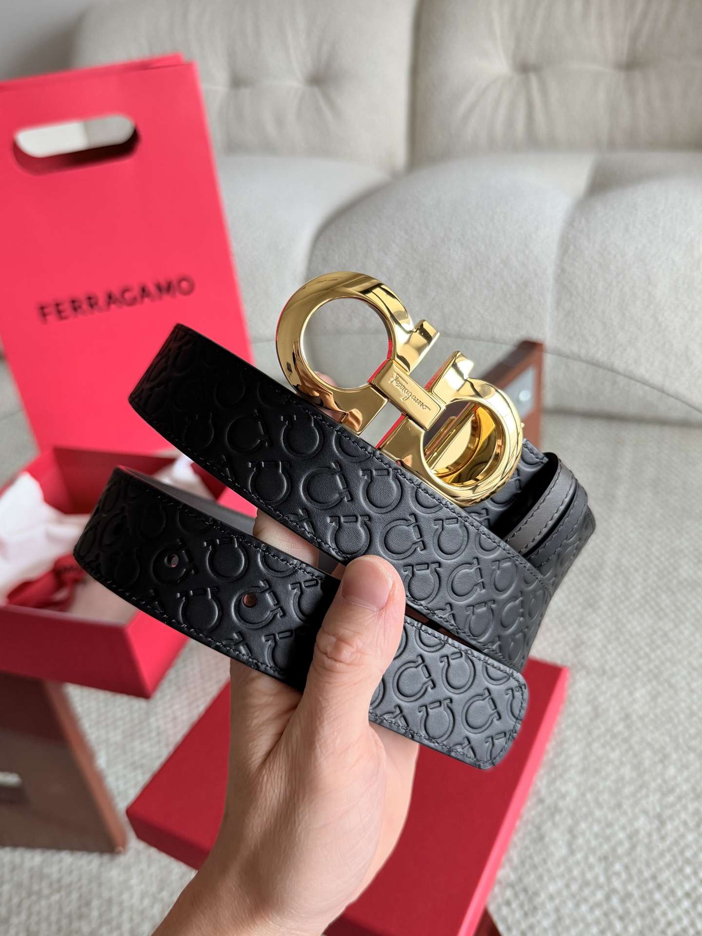 Ferragamo Belt – 35mm