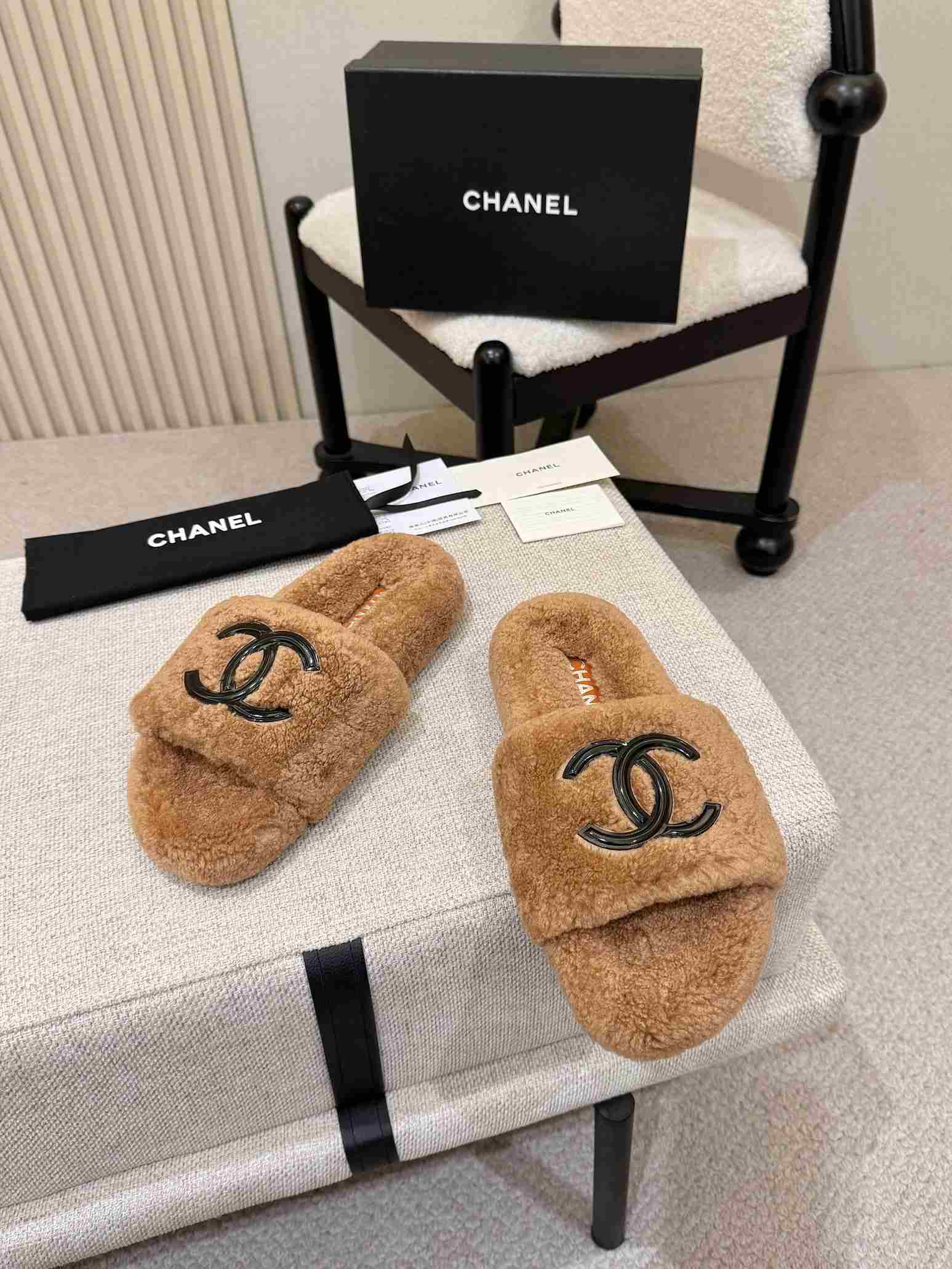 Chanel Slippers