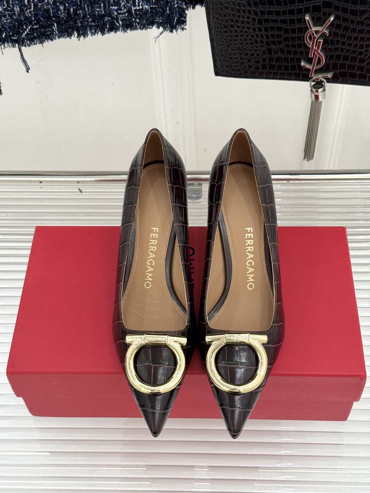 Salvatore Ferragamo Pointed-Toe Pumps