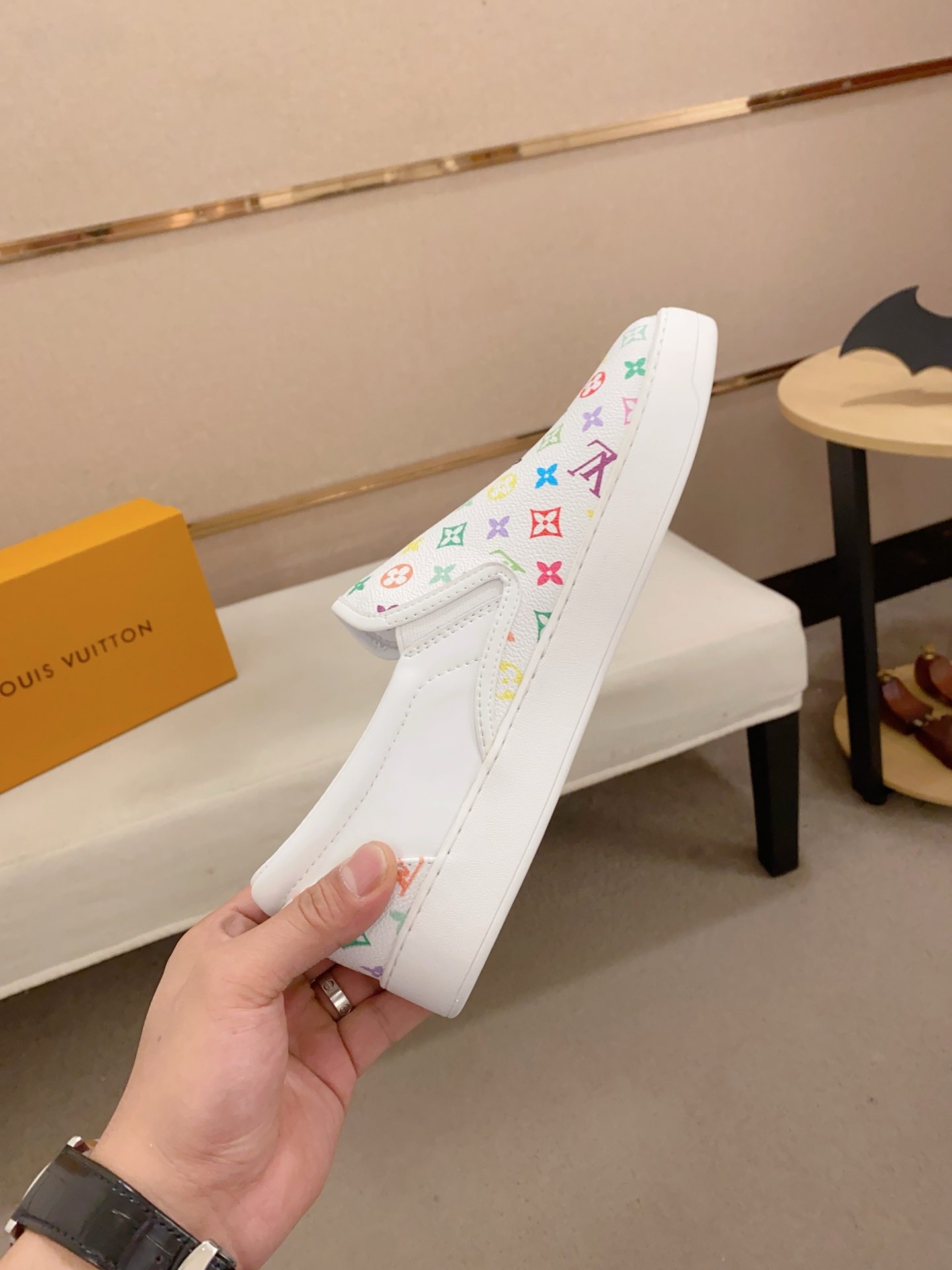 Louis Vuitton Monogram Slip-On Sneakers
