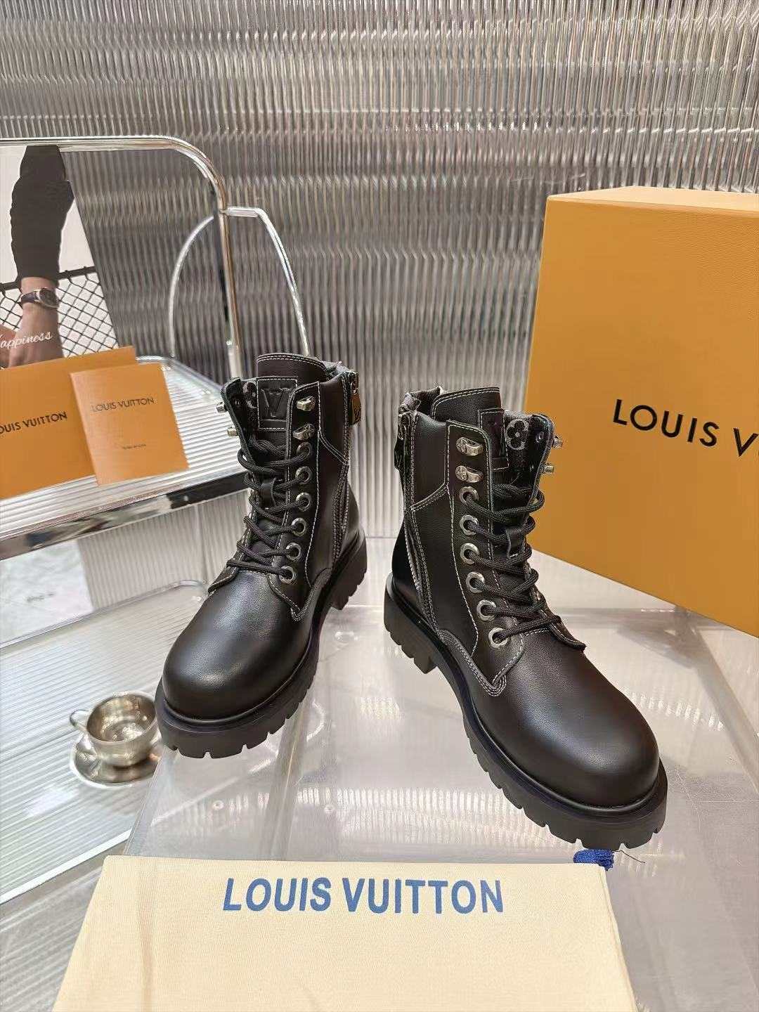 Louis Vuitton Side-Zip Boots