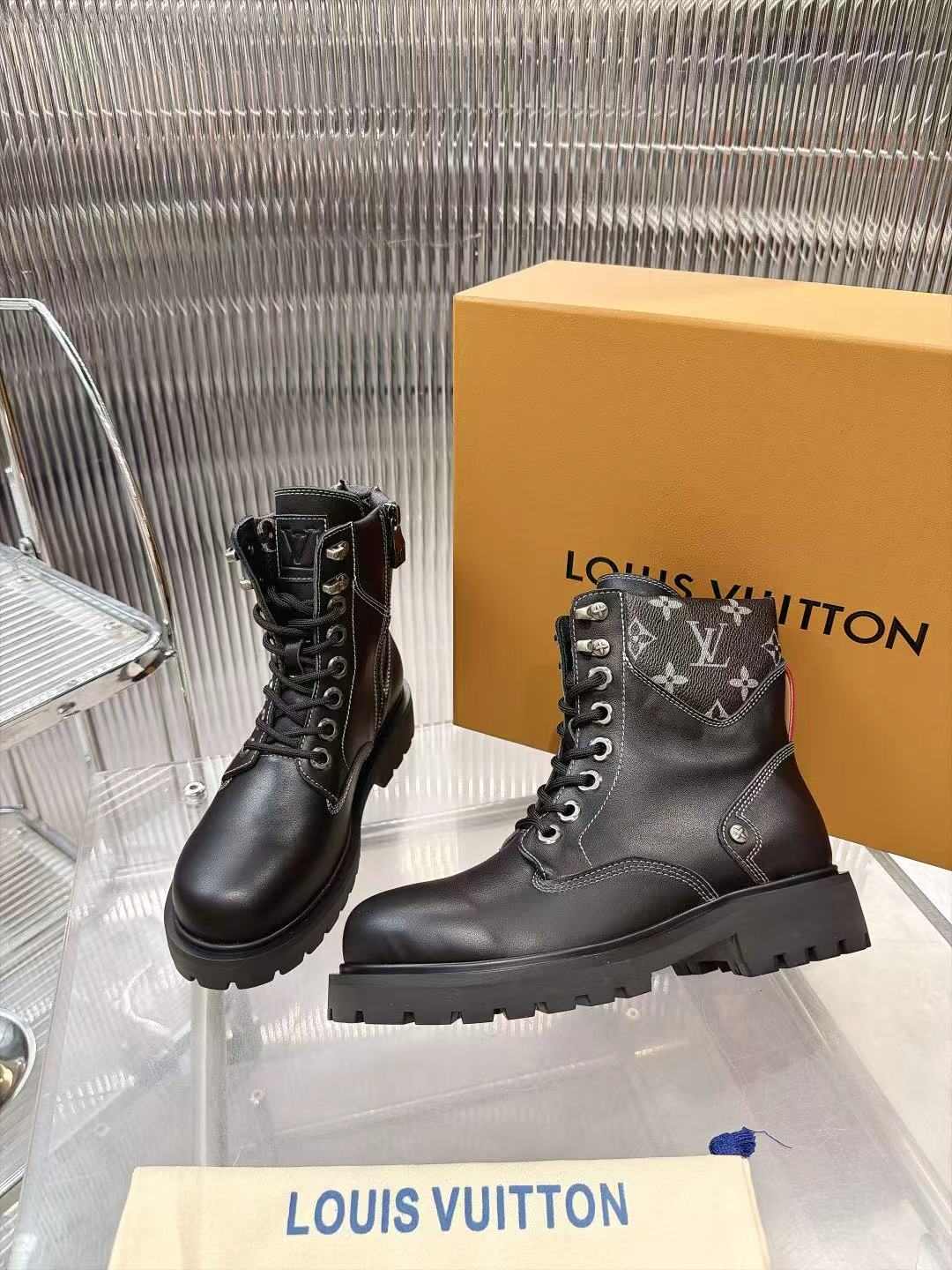 Louis Vuitton Side-Zip Boots