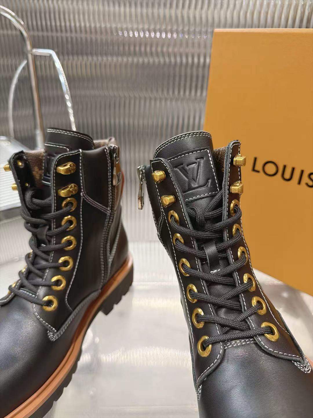 Louis Vuitton Side-Zip Boots