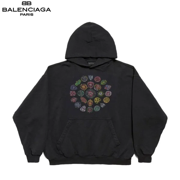 Balenciaga Hoodie — Black