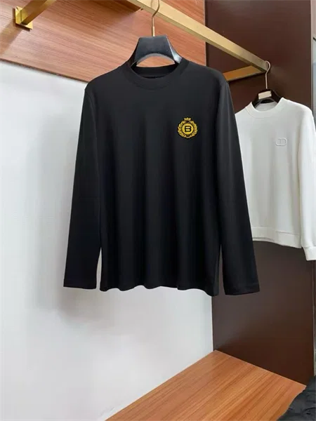 Balenciaga Logo Long-Sleeve Top