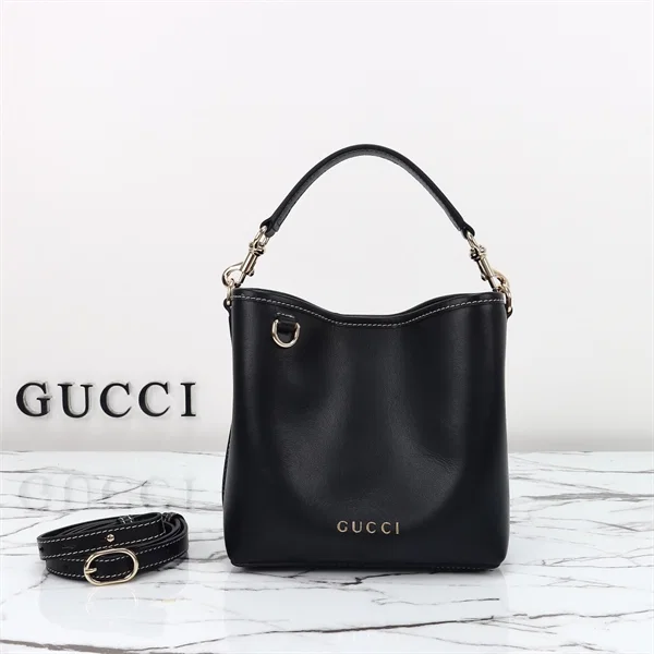 Gucci GG Emblem Mini Bucket Bag โ 815118