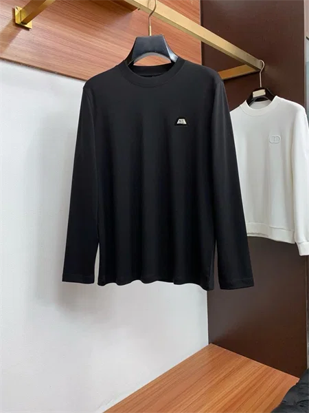 Armani Logo Long-Sleeve Top
