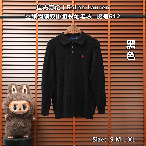 Ralph Lauren Knit Top 612 โ Black