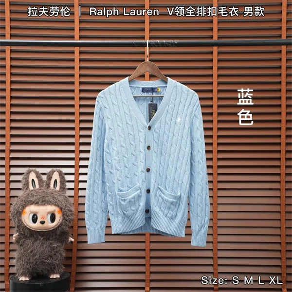 Ralph Lauren Knit Top — Blue
