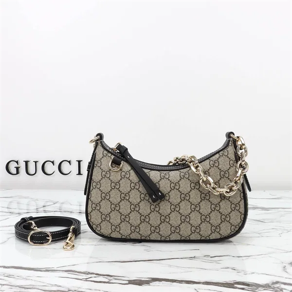 Gucci GG Emblem Small Shoulder Bag — 847447