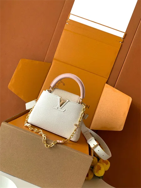 Louis Vuitton Capucines Mini-Style Top-Handle Bag — M11342