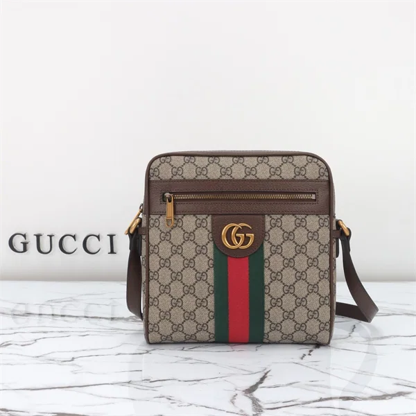Gucci GG-Patterned Crossbody Bag — 547926