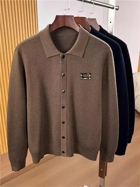 Burberry Knit Wool Cardigan