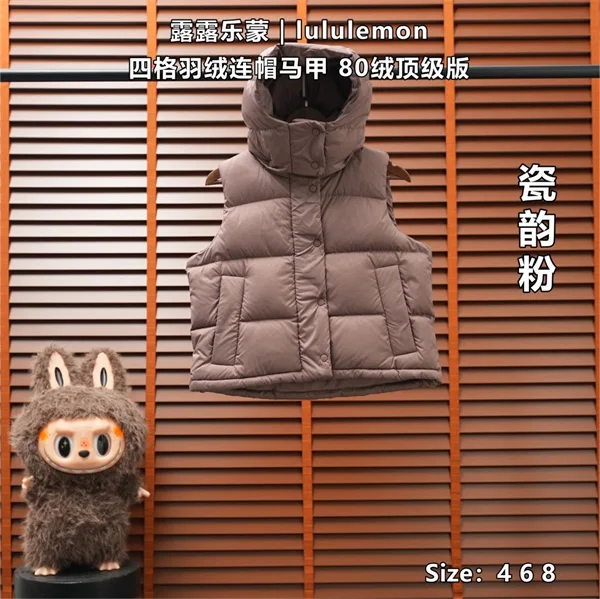 Lululemon Down Vest โ Porcelain Pink
